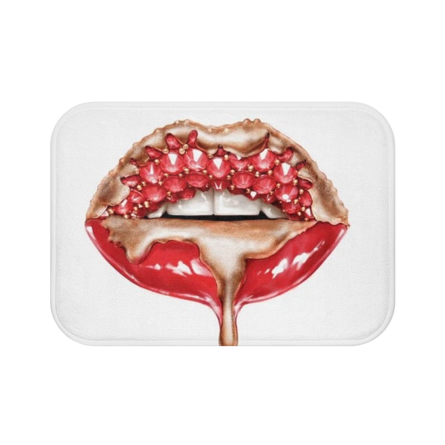 Shiny lips - Bath Mat