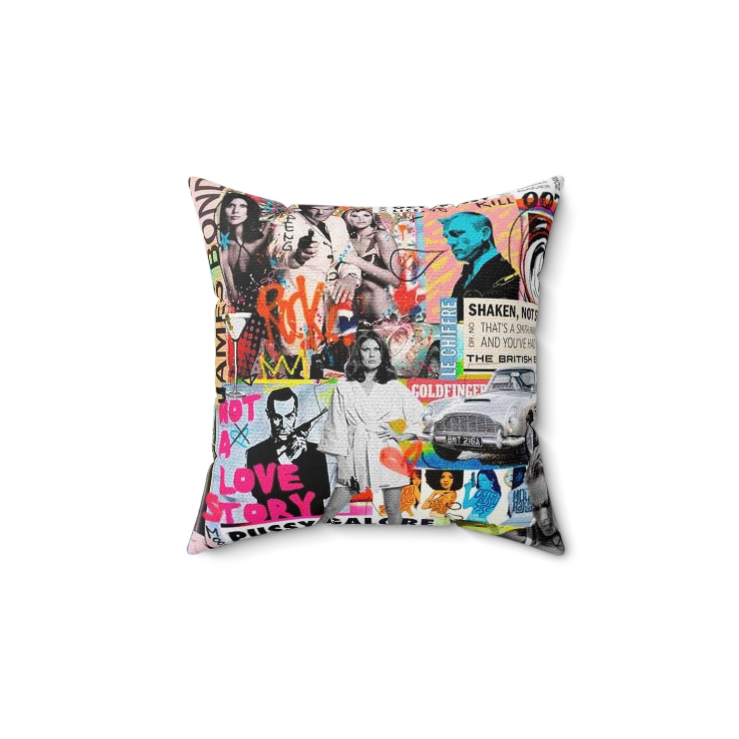 007 Quantum of Solace - Square Pillow