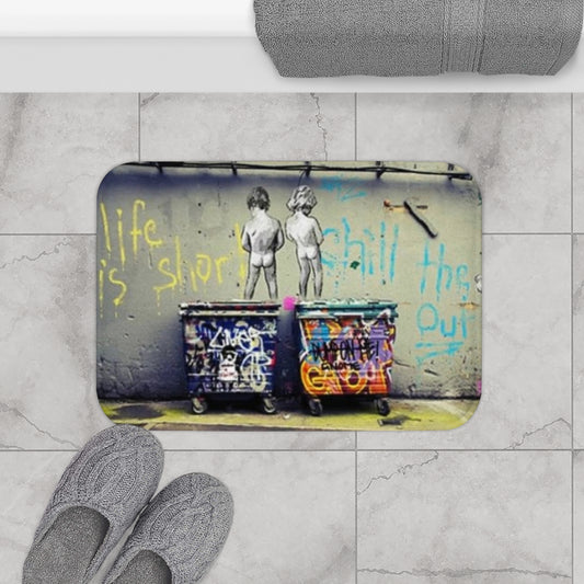 Life is short - Bath Mat