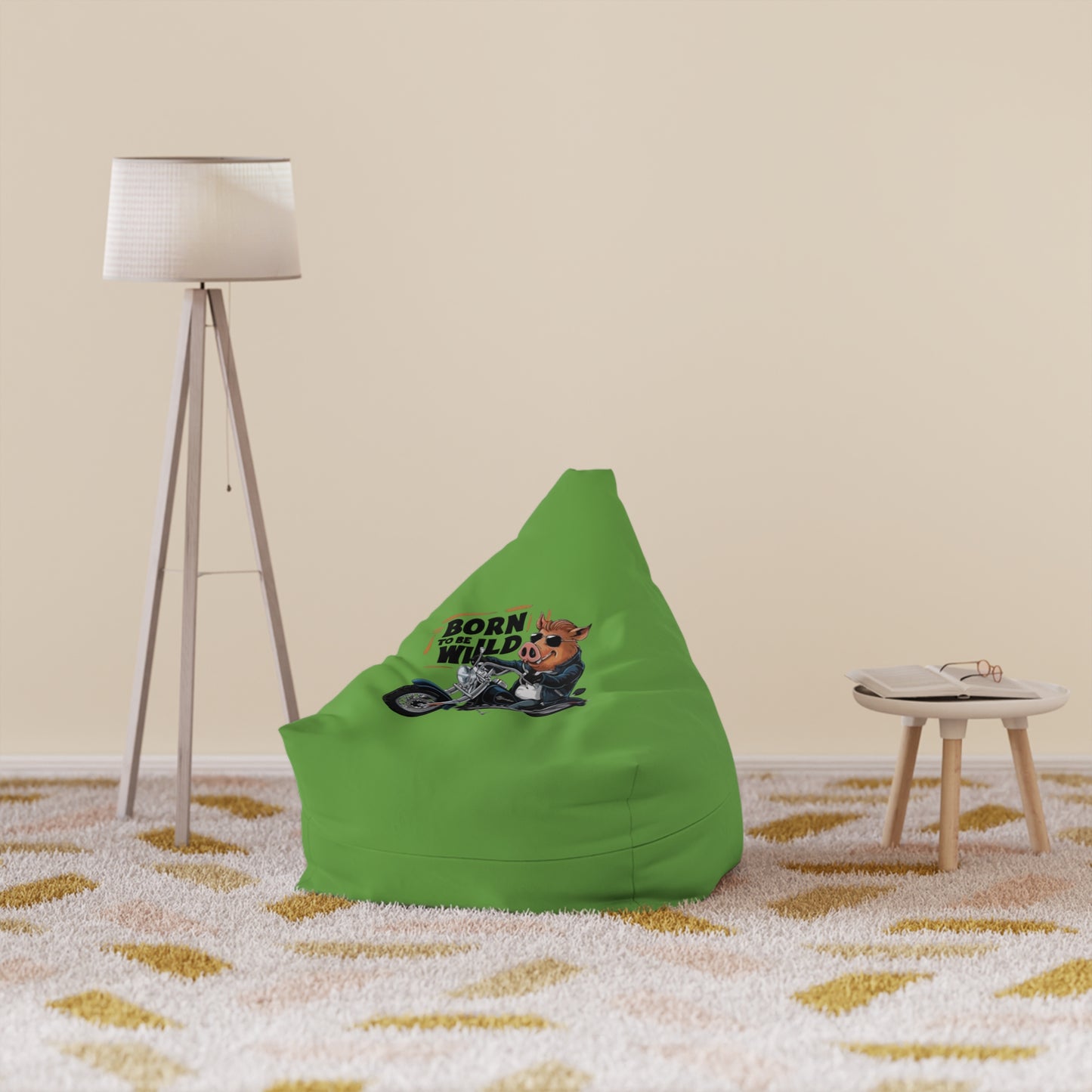 Born to wild  - Bean Bag Chair Cover