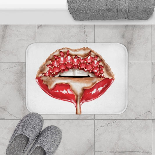 Shiny lips - Bath Mat